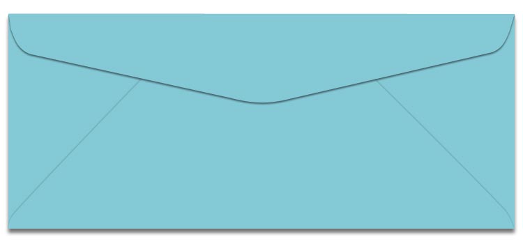 #10 ENVELOPES LIGHT BLUE 25s