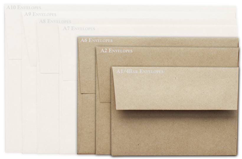 A2 KRAFT ENVELOPES 25`s