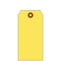 #4 (4 1/4 X 2 1/8) 13 POINT YELLOW TAGS 1000s