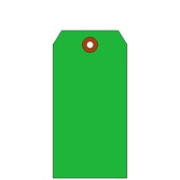 #4 (4 1/4 X 2 1/8) 13 POINT GREEN TAGS 1000s