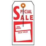 2-3/8 X 4-7/8 WHITE/RED SPECIAL SALE TAGS 1000s