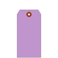 #5 (4 3/4 x 2 3/8) 13 POINT LAVENDER TAGS 1000s